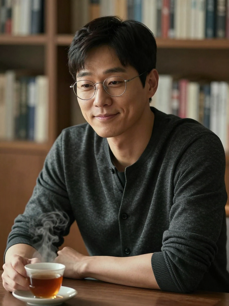 윤재하 — 늦은 밤에도 서재의 등을 켜 두는 사람