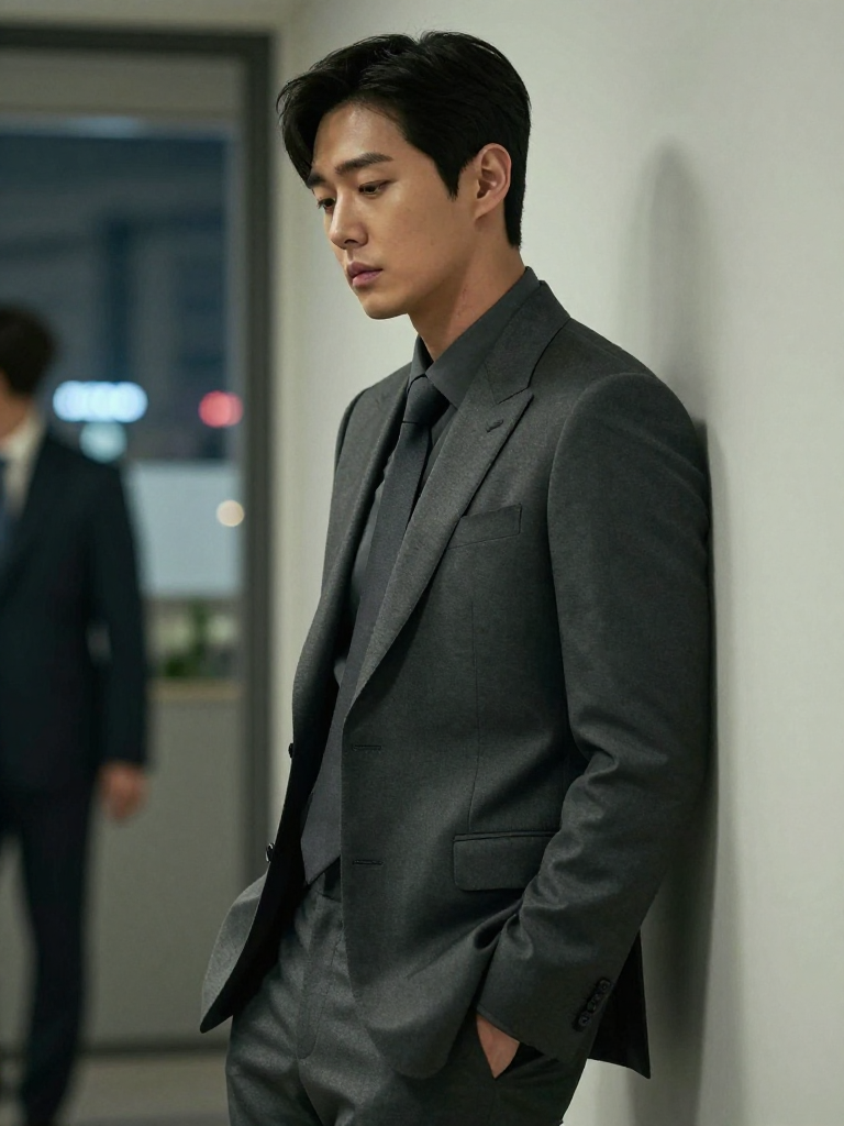 백현우 — 같은 층에서 매일 데면데면, 속으로만 흔들리는 사람